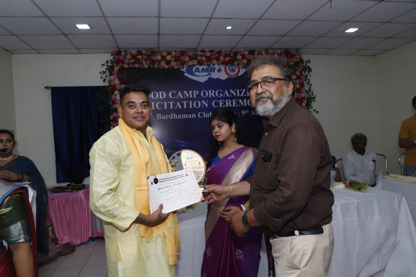 Blood Organizer Felicitation Event