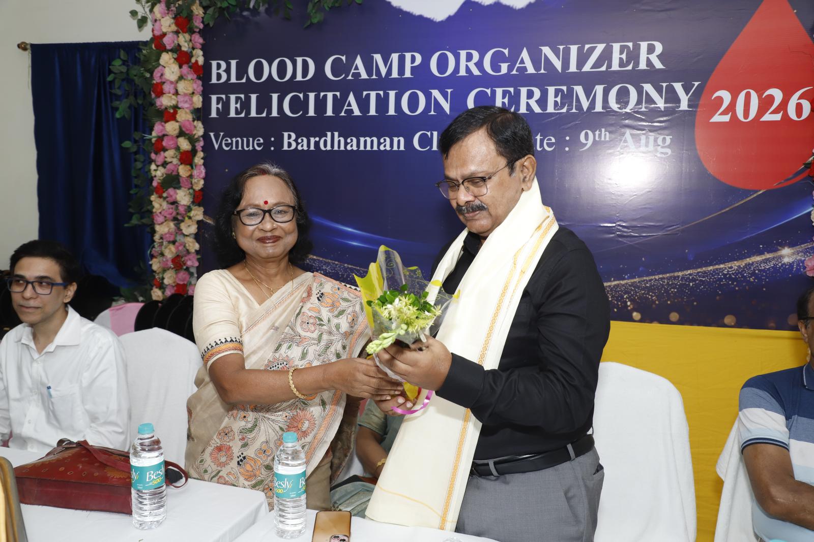 Blood Organizer Felicitation Event
