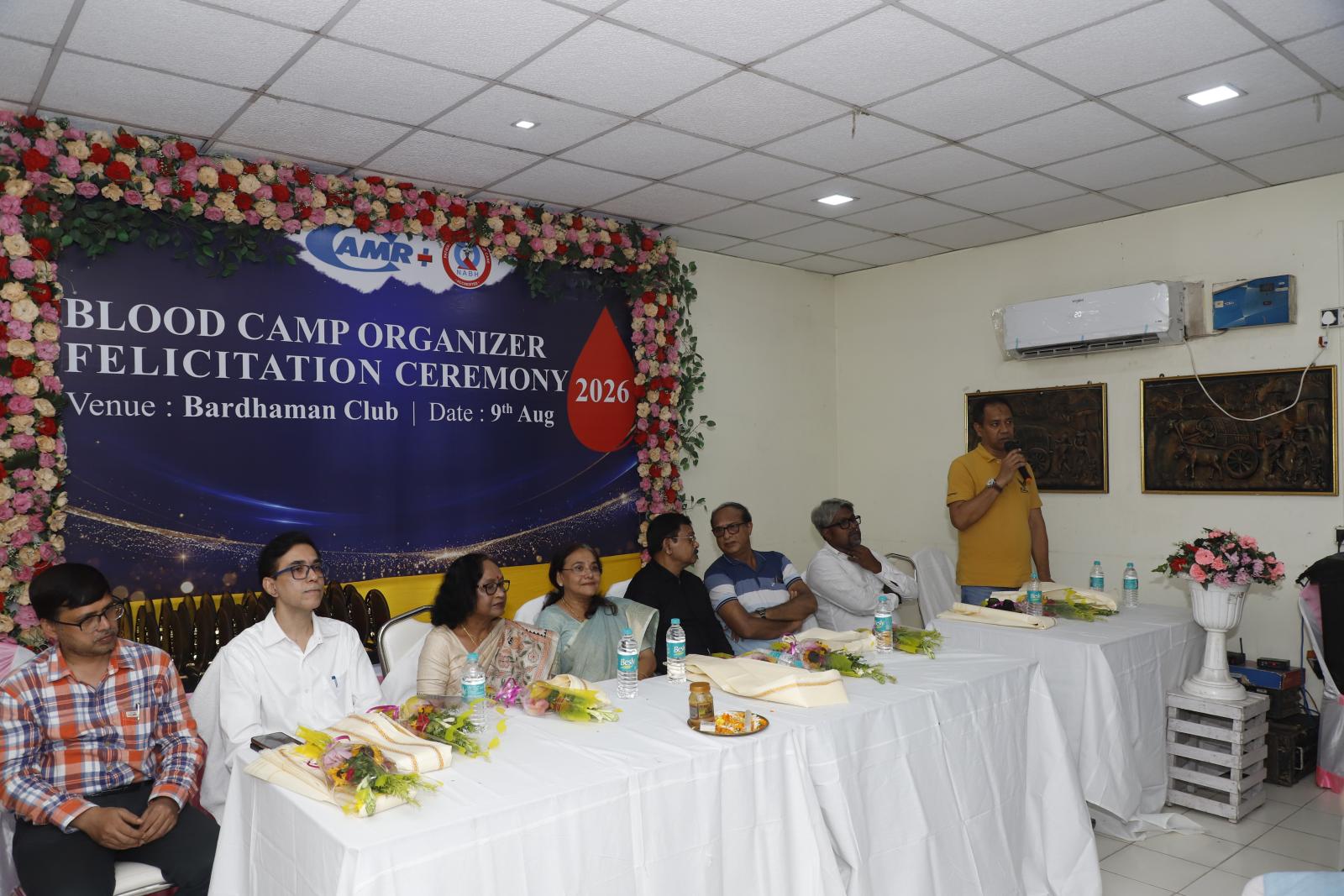 Blood Organizer Felicitation Event